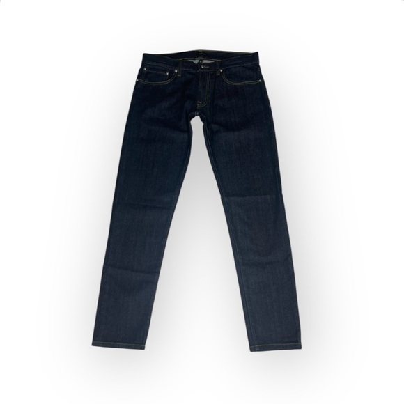 new Club Monaco 𖤐 Super Slim Denim Jeans 𖤐 Indigo 𖤐 31 𖤐 Slimmest Polished - Picture 4 of 16